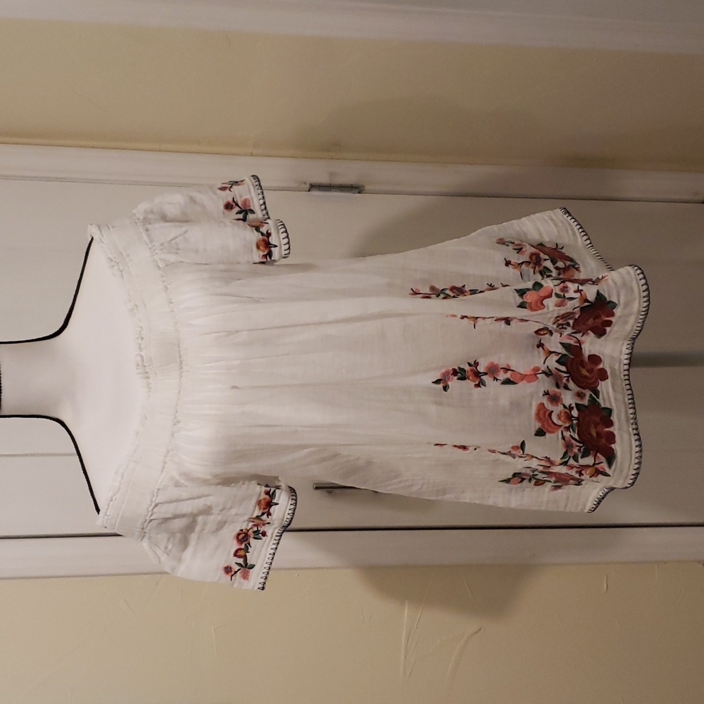 Tasha Polizzi White Blouse